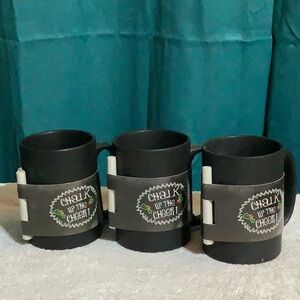 Black Drawing Cups
